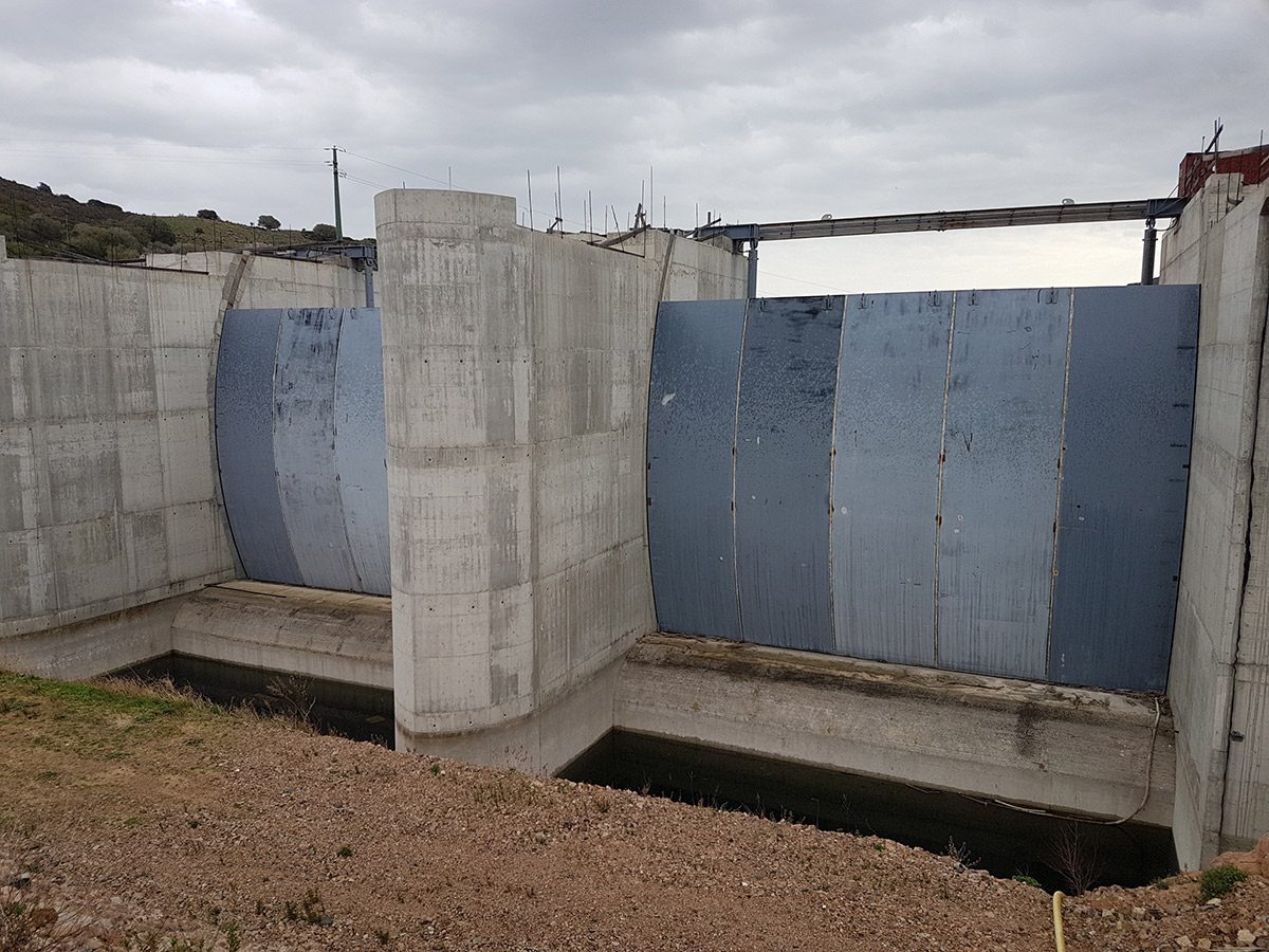 Radial Gates Vortex Hydra Dams