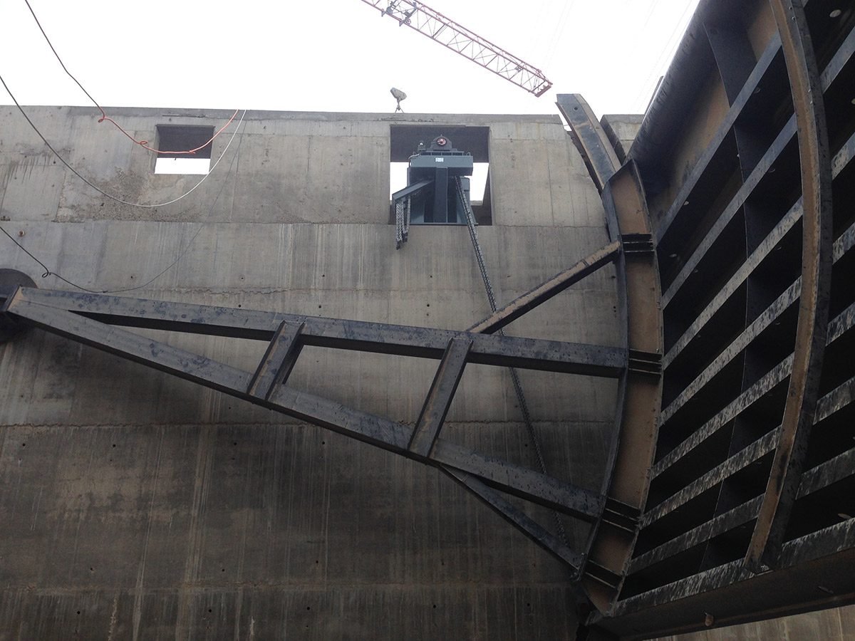 Radial Gates Vortex Hydra Dams